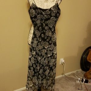 Black and white dress